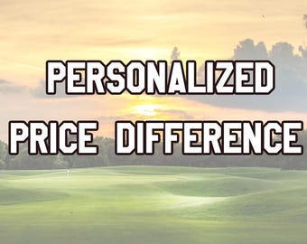 Personalized price difference