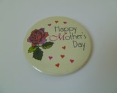 Happy Mother's Day Rose and Hearts Magnet