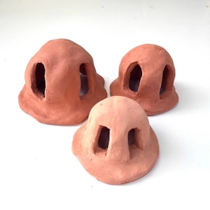 Clay Mushroom House: Shrimp Hideout, Aquarium Decor