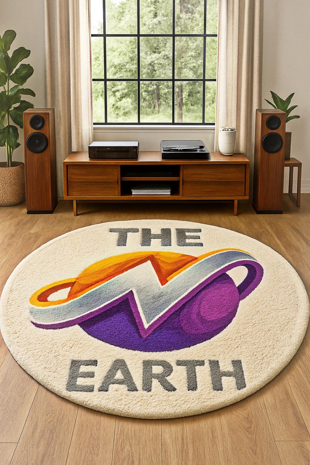 Listening Rug Cozy Listening Space With Statement Rug. - Etsy