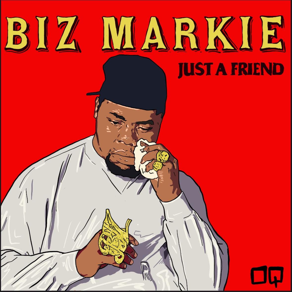 Biz Markie – Flyer & Young Girl Bluez VG+ Gold Stamp Promo Vinyl 12 Inch  1993