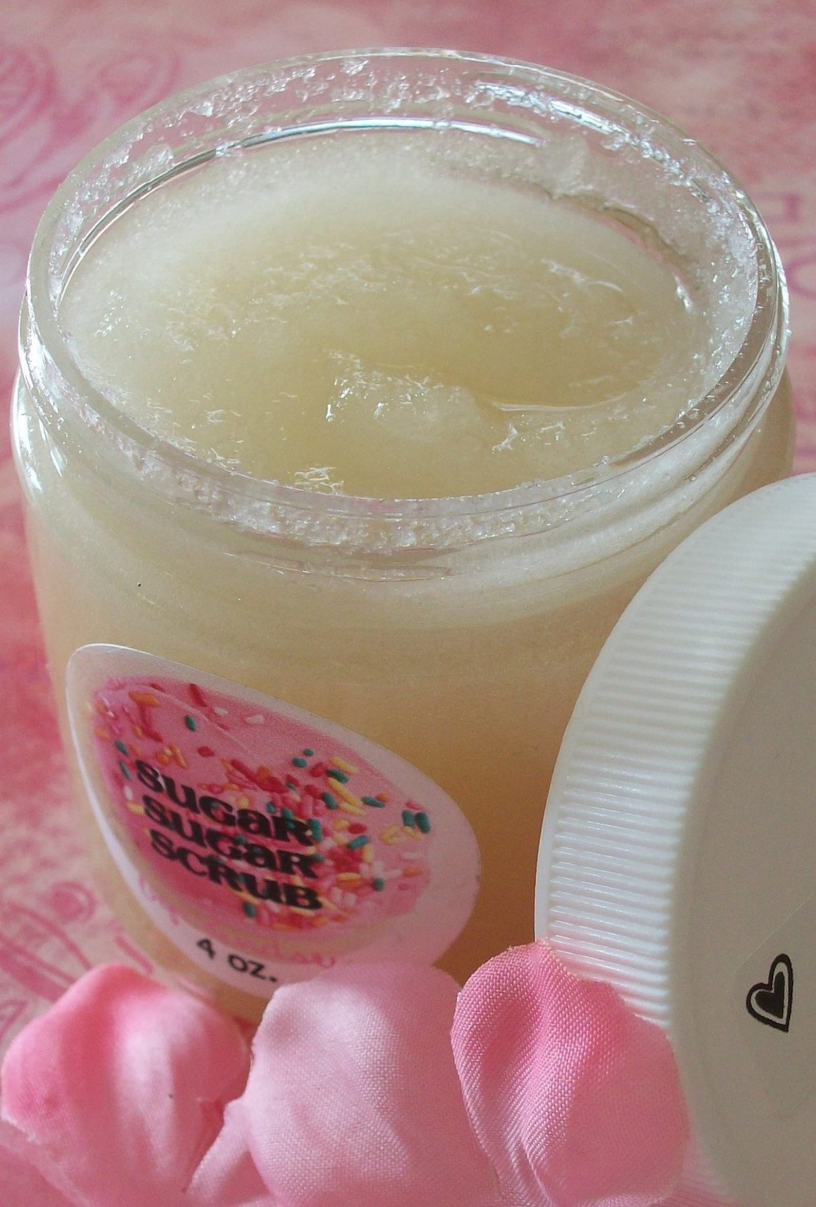 HAPPY BIRTHDAY Cake Body Sugar Scrub Vanilla Birthday Cake Etsy