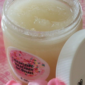 BUTTERED BEER butterscotch Body Sugar Scrub - Body Polish - Cruelty Free - Vegan - Organic Sugar - Butterscotch sugar scrub - choose size