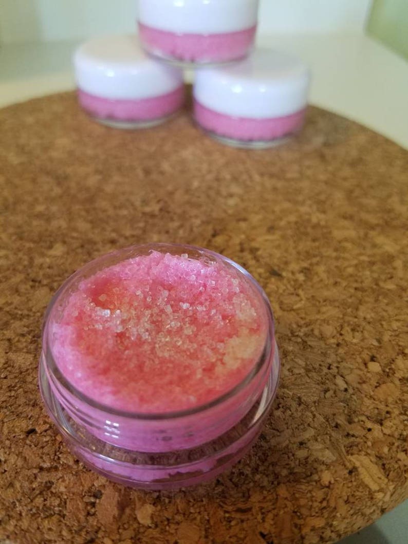 MAMA KISSES Lip Polish 1/3 oz Gift for her Gift for Mom Cruelty Free Vegan For Her Mothers Day Watermelon Vanilla Coconut image 1