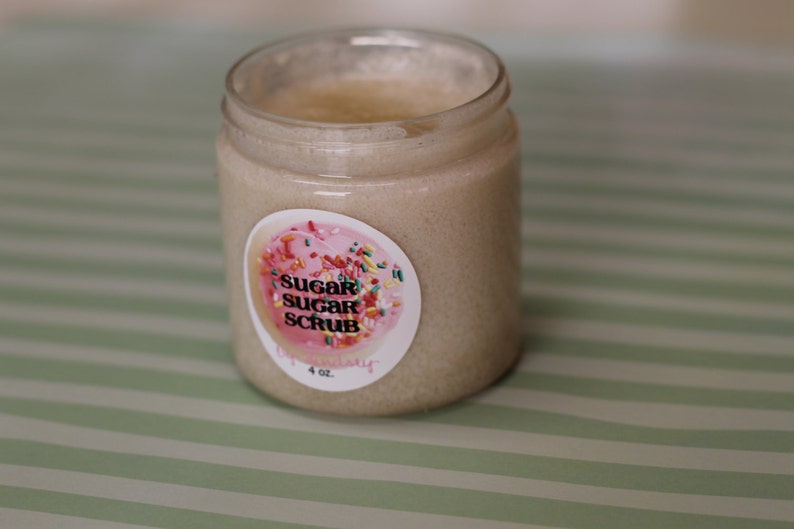 pink champagne sugar scrub