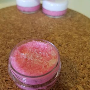 FROZEN Vegan Lip Scrub | 1/3 oz. | Great on Dry Winter Lips | Vegan Organic Sugar -  Lip Polish gift for her | Lip Polish | Christmas Gift