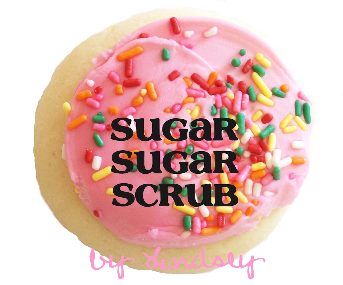pink champagne sugar scrub