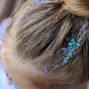 HAIR and BODY Glitter Gel Unicorn Hair Gift for Kids Make Up Glitter Hair Color Sparkles Shimmer Fairy Tale Magical Mouse image 8