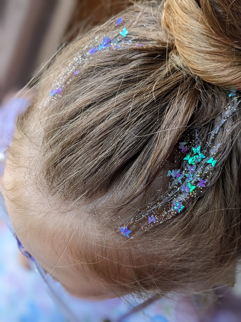 HAIR and BODY Glitter Gel Unicorn Hair Gift for Kids Make Up Glitter Hair Color Sparkles Shimmer Fairy Tale Magical Mouse image 8