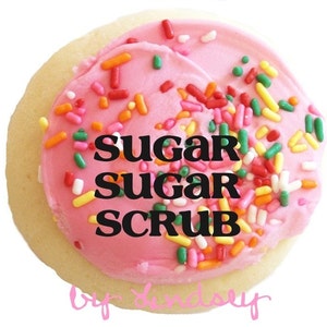 Sugar Sugar Scrub digitale cadeaubon - verzonden via e-mail of per US Mail - uw keuze - zelfzorg - cadeaubon - perfect kerstcadeau
