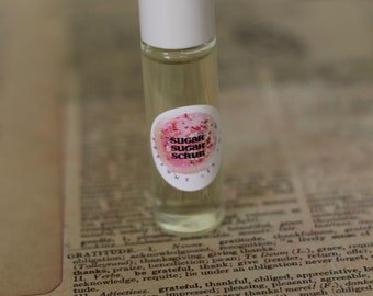 POP'S Strawberry Milkshake - Scented Perfume Oil Roll On - 7ml Glass Roll On Bottle, Paraban Free and Vegan - gift for her - cruelty free