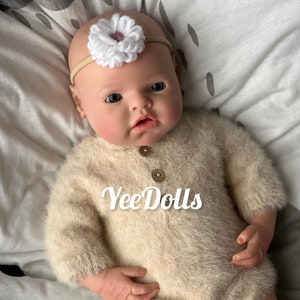 20 Inch Full Body Silicone Reborn Doll: Girl or Boy, Bathable
