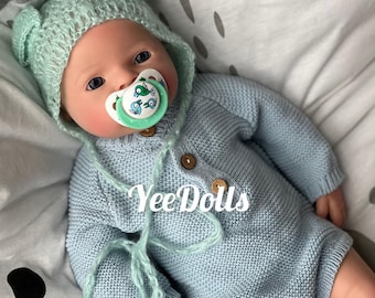 20inch Full Body Silicone Reborn Dolls Rooted Hair- Custom Made