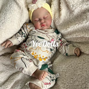 24 Inch Reborn Toddler Girl Doll: Weighted Vinyl Limbs, Bald Head
