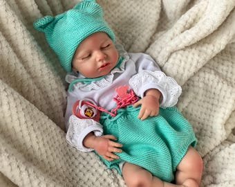 18-Zoll-Silikon-Ganzkörper-Rebornpuppen, Squishy Neugeborenes Baby mit nassem System