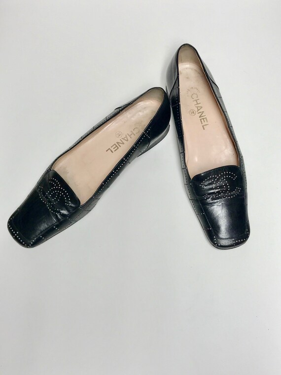 Vintage 1980s Chanel Flats