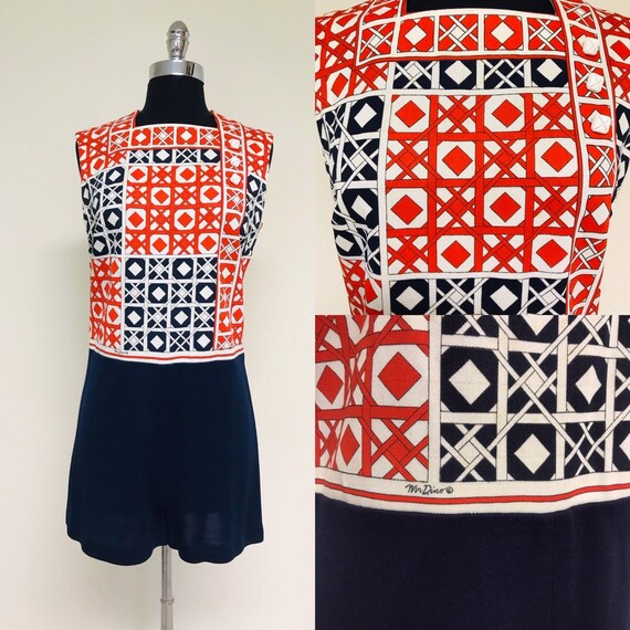 Vintage 1960s/1970s Mr Dino Signature Romper