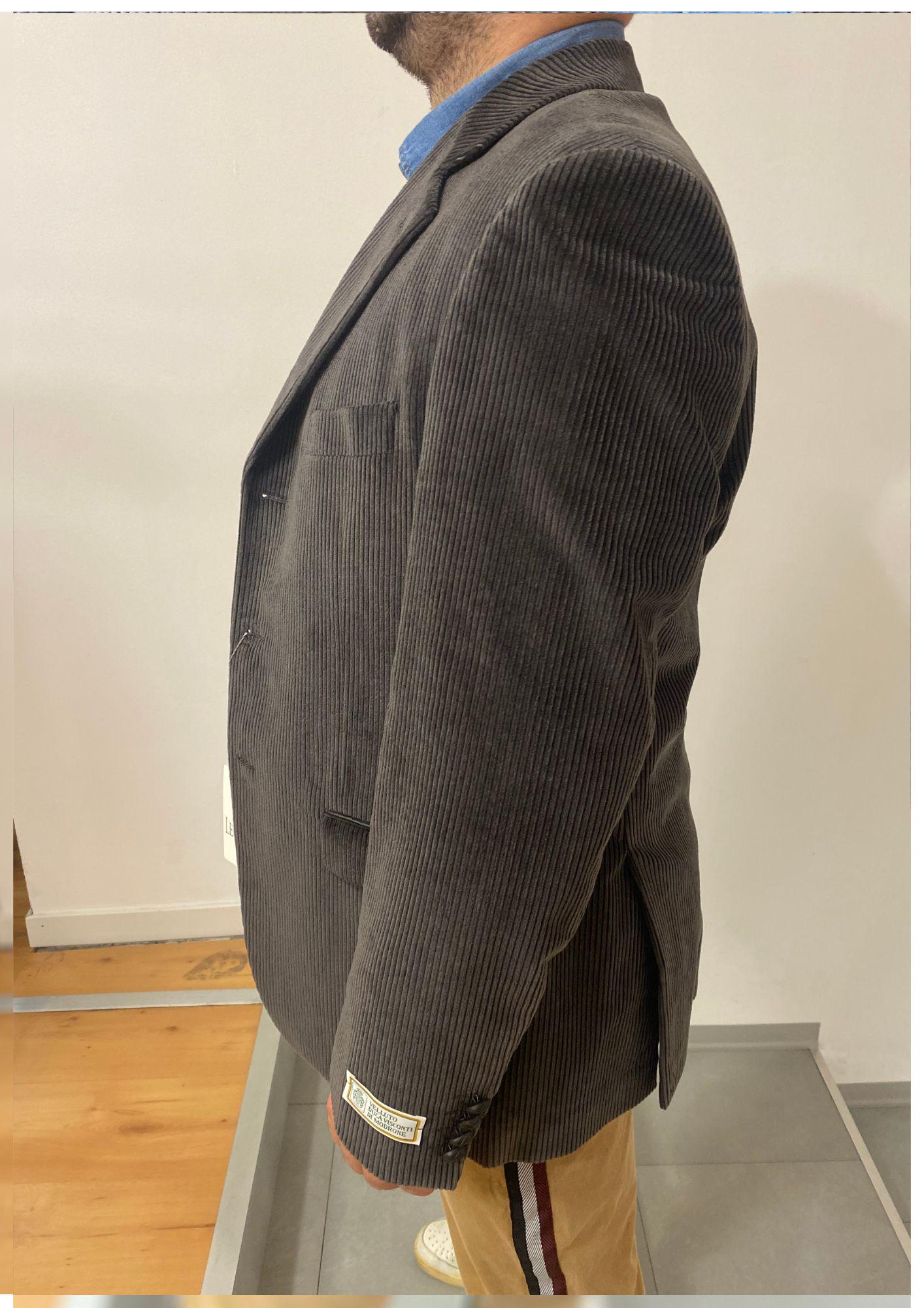 Duca Visconti di Modrone ワイドコーデュロイジャケット 