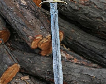 Viking Sword Hand Forged Damascus Steel Sword, Medieval Sword Gift, Gifts Him, Groomsmen Gift, Gifts Hubby, Birthdays Gifts, Annivaersy Gift