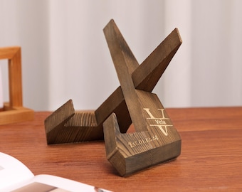 Vaderdag aangepaste houten kookboekstandaard cadeau voor kok gepersonaliseerd graveren keuken boekenstandaard, thuis, keukendecor, recepthouder, cadeau voor stel