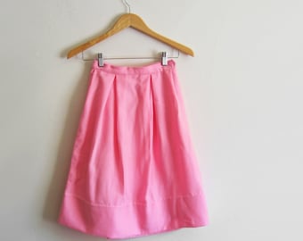 CLEARANCE Vintage 1960s Cotton Candy Pink Skirt