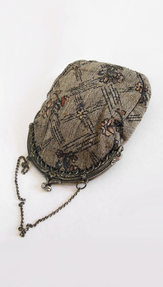 Antique Tapestry Purse - image 5