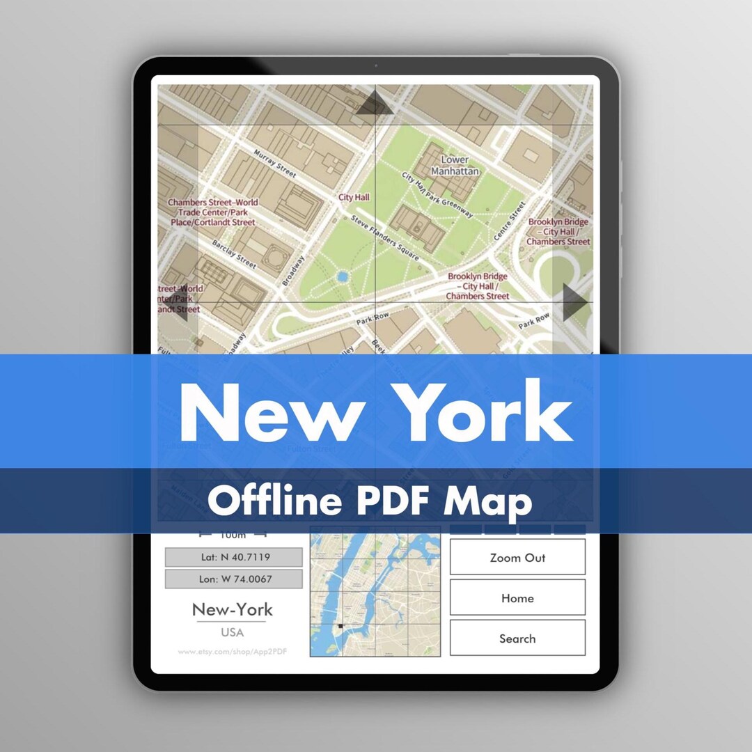 Nueva York: mapas interactivos y detallados en tu lector electrónico ...