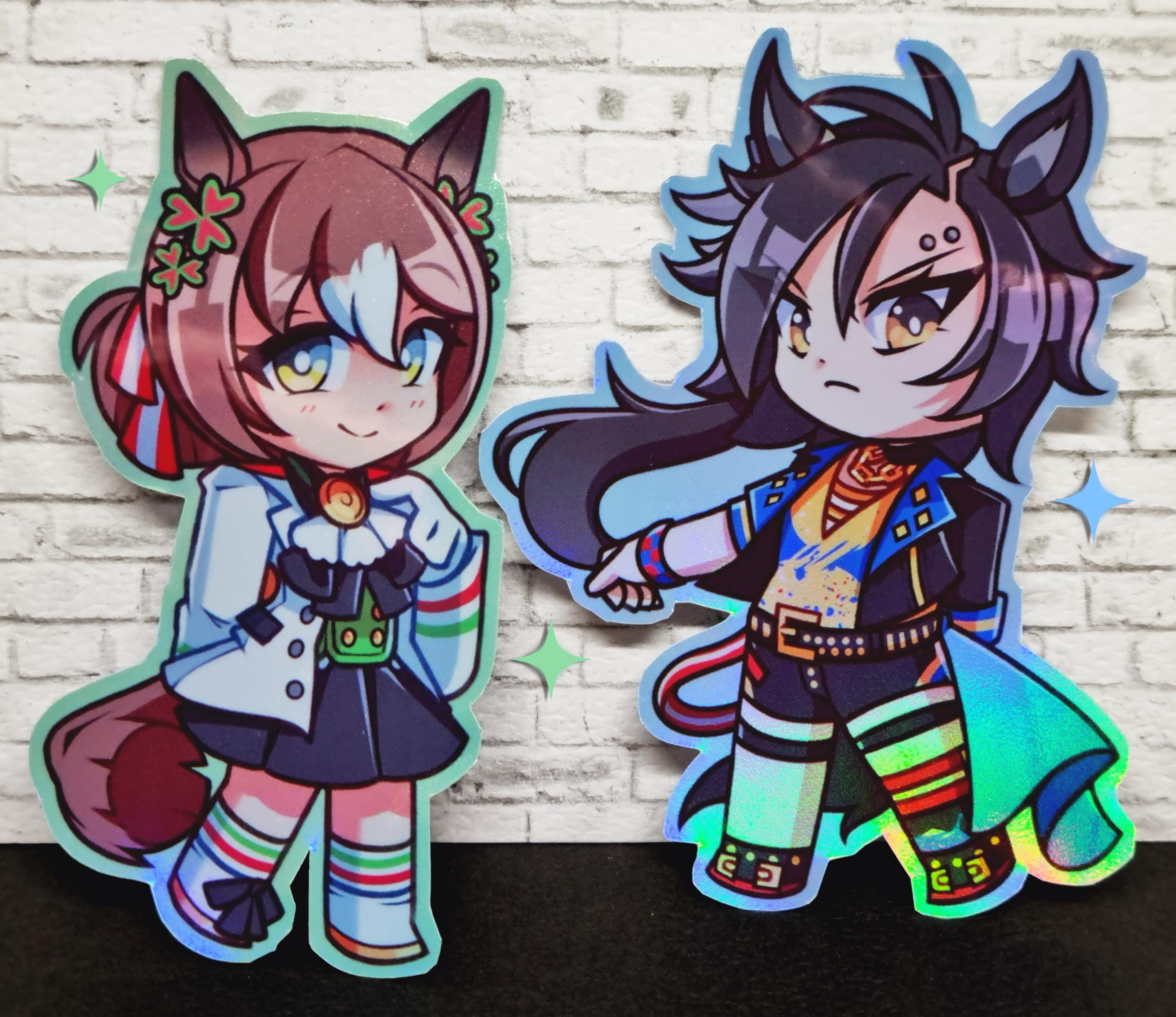 Umamusume Assorted Chibi Vinyl Stickers | Set 2 - Etsy