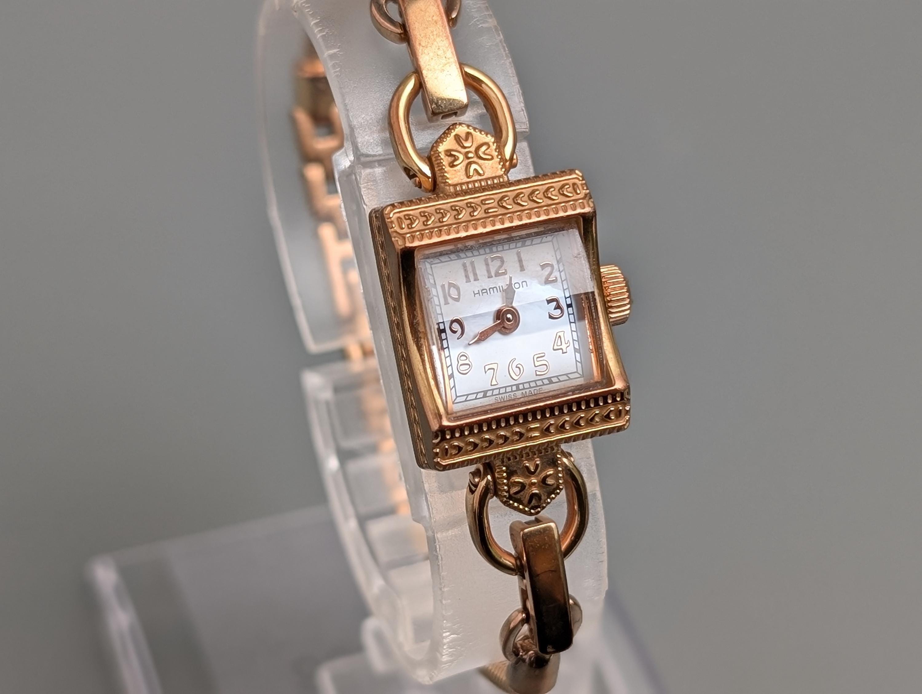 Hamilton watch square - Etsy 日本