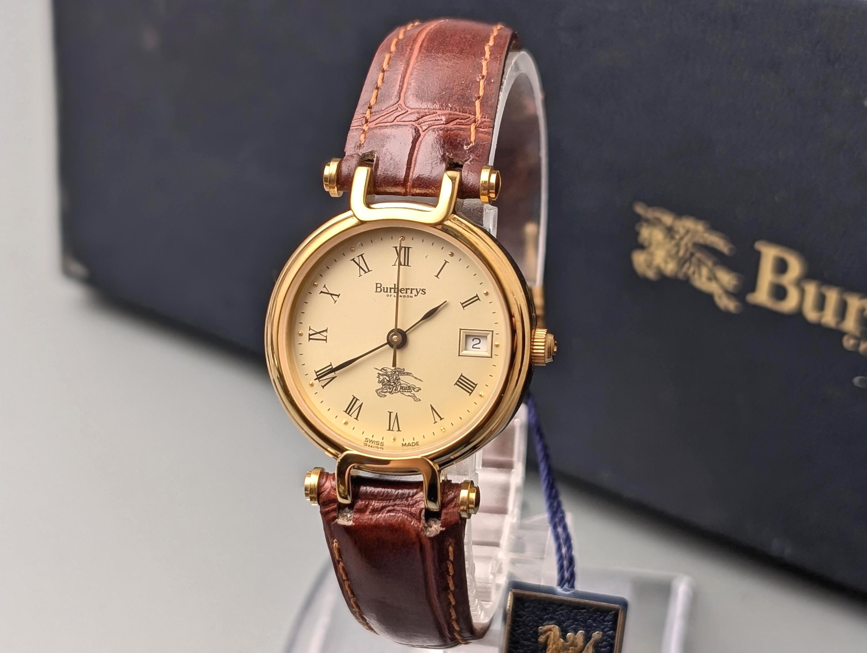 Vintage Burberry Watch - Etsy