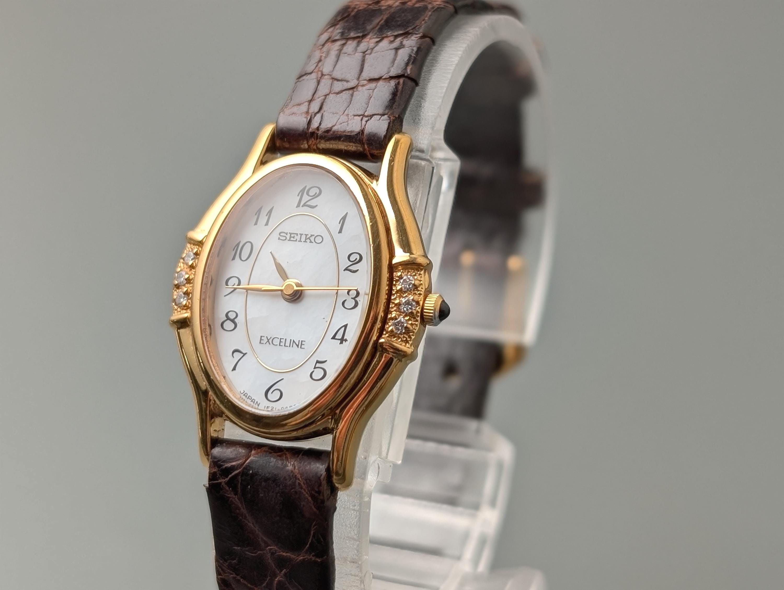 Seiko Exceline Diamond - Etsy