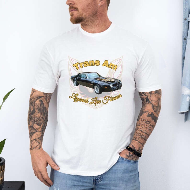 Retro Trans Am T-shirt: Golden Glory '76 Muscle Car Tee - Etsy