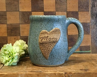 Handmade Pottery 20 0z  Mom Mother’s Day Mug