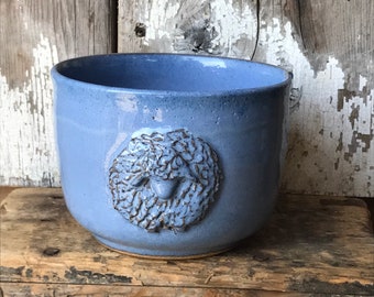 Handmade Pottery Yarn Bowl
