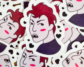 Edward Cullen Sticker | Twilight Fan Art Vinyl Sticker