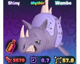 Bob Esponja Tower Defense: Nuevo SHINY WAMBO Sea Rhino con FÓRMULA