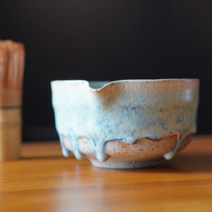 Handcrafted Ceramic Matcha Bowl (Chawan) |Japanese Tea Ceremony Heritage  |Green tea bowl