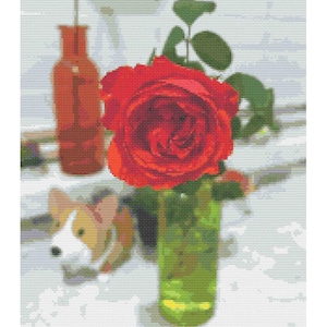 Convert Your Photograph to a Cross Stitch Pattern