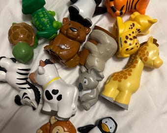Fisher Price Replacement 3D Type Animal Friends YOU PICK!