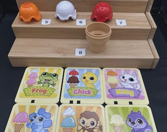 Sprung-Frosch-Schaufel & lernen Eiswagen-Ersatzteile U-Pick
