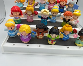 You Choose Fisher Price Little People Disney Princess Figures, Mickey, Pooh, Princess, Beast, Cinderella, 7 Dwarfs, Rapunzel.