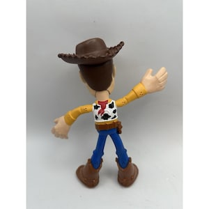 Disney Pixar Toy Story 4 Woody Flextreme Bendable Figure 7.5" Tall Toy Figurine image 3