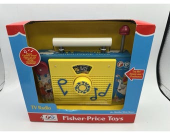 FISHER PRICE TV Radio Musical Toy Preschool New