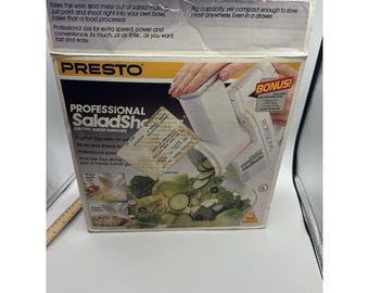 Presto Professional Salatschießer Modell #02970 Mit Box