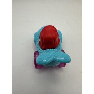 Little People Disney Princess Wheelie Ariel Dolphin Car Toy 2013 Ages 1-4 image 3