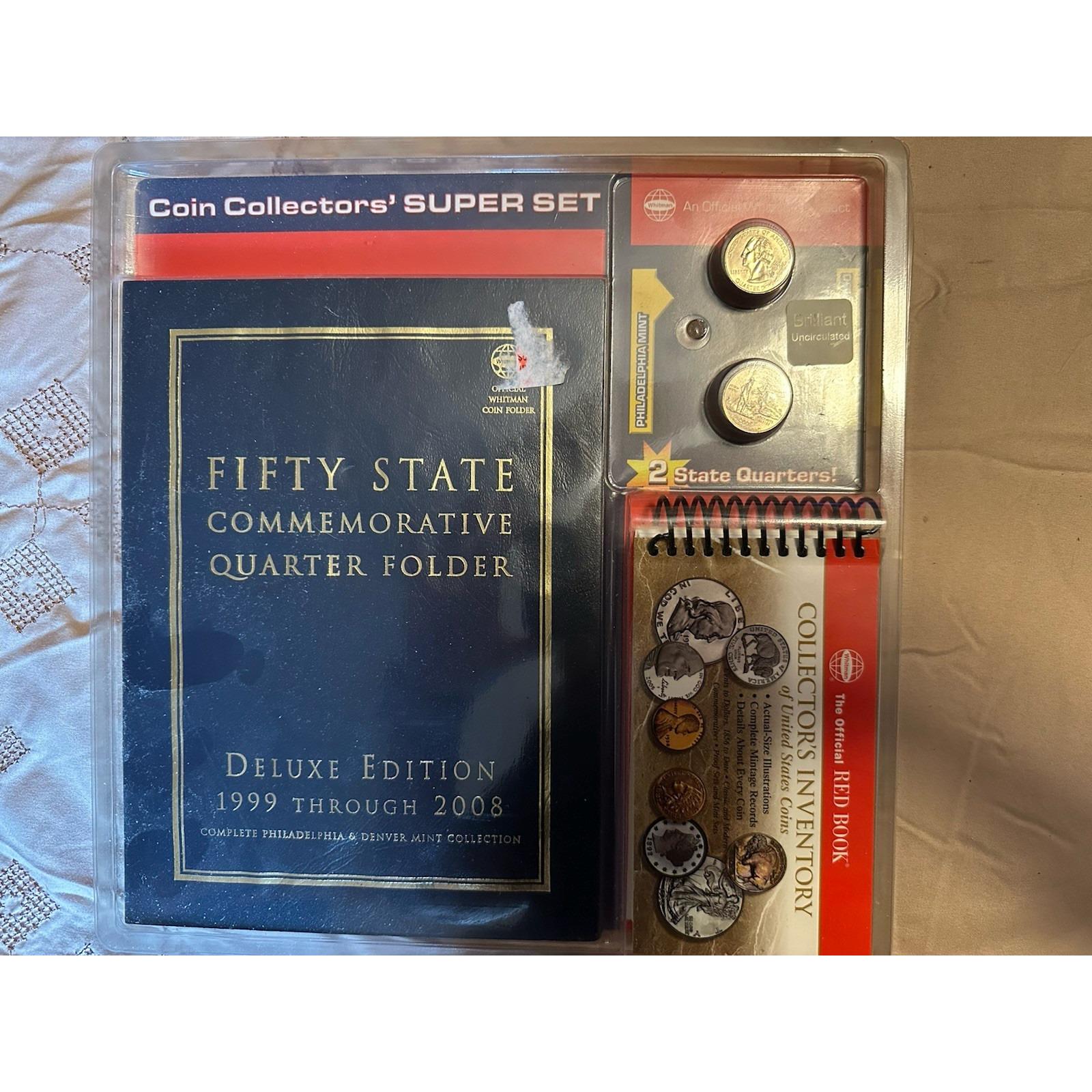 Complete 50 State Quarters Set – Uncirculated, Philadelphia Mint, 1999-2008