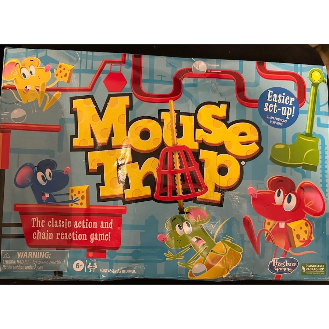 classic-mouse-trap-board-game-by-hasbro-gaming-new-etsy