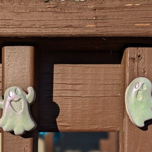 Ghost Magnets Concrete Ghost Magnets, Iridescent Refrigerator Magnets, Ghosts ...