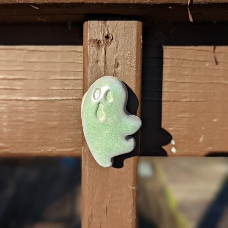 Ghost Magnets Concrete Ghost Magnets, Iridescent Refrigerator Magnets, Ghosts ...
