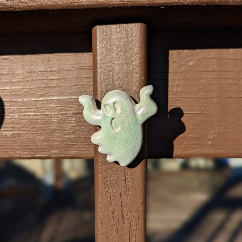 Ghost Magnets Concrete Ghost Magnets, Iridescent Refrigerator Magnets, Ghosts ...